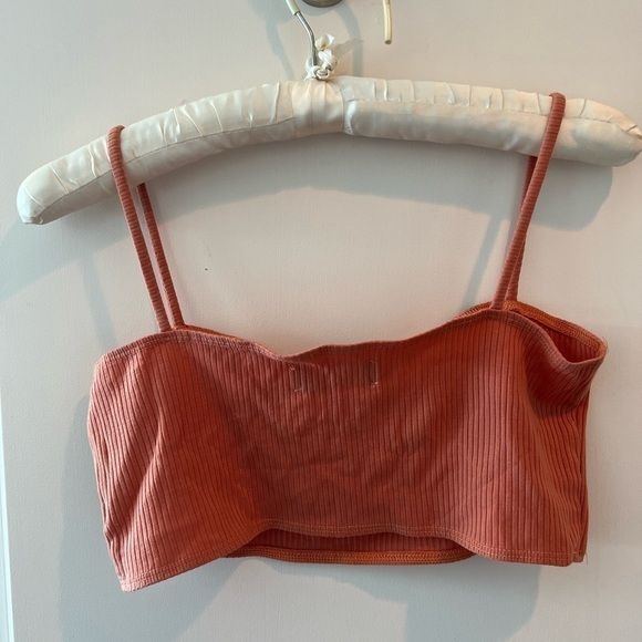 REFORMATION Ribbed Bandeau Tank Top - Picture 14 of 14